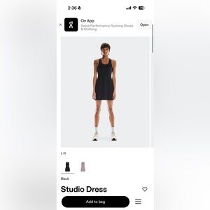 ON Black Studio Athletic Dress